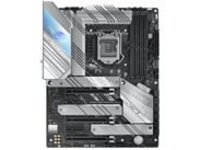 THE ASUS ROG STRIX Z590-A GAMING WIFI II WHITE AND SILVER SCHEME MOTHERBOARD IS