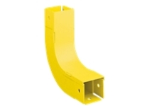 Panduit FiberRunner - Cable raceway angled fitting (vertical)