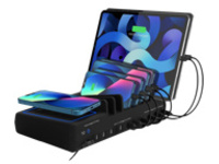 SIIG 10-port USB-A/C &amp; Wireless Charging Station