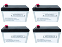 BTI - UPS battery - Sealed Lead Acid (SLA) (pack of 4)