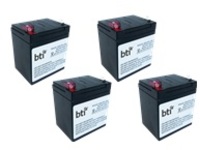 BTI - UPS battery - 4 x battery