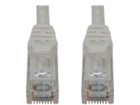Tripp Lite Cat6a 10G Snagless Molded UTP Ethernet Cable (RJ45 M/M), PoE, White, 2 ft. (0.6 m) - network cable...