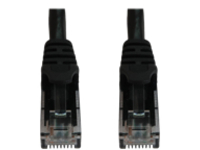 Tripp Lite Cat6a 10G Snagless Molded UTP Ethernet Cable (RJ45 M/M), PoE, Black, 2 ft. (0.6 m) - network cable...