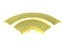 Panduit FiberRunner - Angle fitting split cover (horizontal)