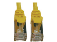 Tripp Lite Cat6a 10G Snagless Shielded Slim STP Ethernet Cable (RJ45 M/M), PoE, Yellow, 10 ft. (3.1 m)...