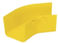 Panduit FiberRunner - Cable raceway angled fitting (horizontal)