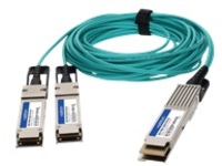 AddOn 200GBase-AOC direct attach cable - TAA Compliant - 1 m