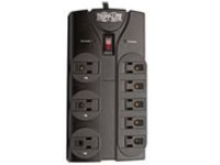 Tripp Lite Surge Protector Power Strip 8 Outlet 8 &#x27; Cord Black 1440 J