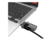 Compulocks Ledge Lock Adapter for MacBook Air M1 with Combination Cable Lock