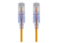 SLIMRUN CAT6A ETHERNET PATCH CABLE -SNAGLESS RJ45_ 550MHZ_ U