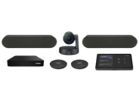 Logitech Large Microsoft Teams Rooms on Windows with Tap &#x2B; Rally Plus &#x2B; Lenovo ThinkSmart Core