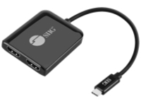 SIIG 1x2 USB-C to HDMI 4K60 MST Hub Splitter