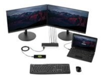 StarTech.com Dual Monitor USB C Docking Station w/ 60W Power Delivery
