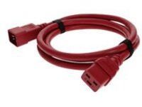 C19/C20 F/M POWER CBL3FT RED 12AWG 100-250V AT 10A