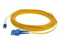 AddOn 20m LC to SC OS1 Yellow Patch Cable