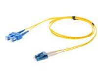 AddOn 10m LC to SC OS1 Yellow Patch Cable - patch cable - TAA Compliant - 10 m - yellow