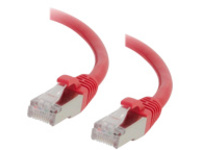 C2G 6in Cat6 Snagless Shielded (STP) Ethernet Network Patch Cable - Red - patch cable - 15.2 cm - red