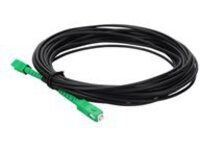 ASC M/M PATCH CBL10M BLACK OS2 RISER FIBER