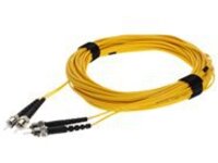 AddOn - Patch cable - ST/UPC single-mode (M) to ST/UPC single-mode (M)