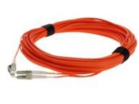 LC M/M PATCH CBL25M ORANGE OM1 RISER TAA FIBER