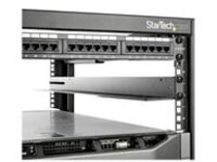 StarTech.com 1U 19 inch Server Rack Rails, 24-36 inch Adjustable Depth, Universal 4 Post Rack Mount Rails, Network Equipment/Server/UPS Mounting Rail Kit, HPE ProLiant, Dell PowerEdge