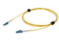 AddOn 0.5m LC OS1 Yellow Patch Cable - patch cable - 0.5 m - yellow