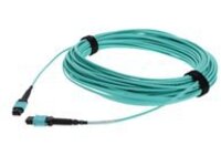 AddOn 15m MPO OM4 Aqua Patch Cable