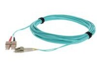 AddOn 3m LC to SC OM4 Aqua Patch Cable