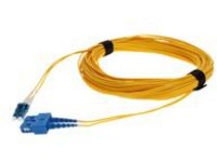 AddOn 25m LC to USC OS1 Yellow Patch Cable