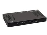 C2G HDMI Ultra-Slim HDBaseT + RS232 And IR Over Cat Extender Box Receiver - 4K 60Hz - video/audio/serial extender...