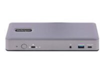 StarTech.com USB-C Docking Station, Multi-Monitor HDMI/DP/DP Alt Mode USB-C Dock, Triple-4K 30Hz / Dual-4K 60Hz, 7-Port USB Hub, 60W Power Delivery, Gigabit Ethernet