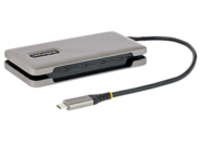 StarTech.com 4-Port USB-C Hub, 4x USB-C Ports, USB 3.1 10Gbps, Portable USB C Hub with 100W Power Delivery Pass-Through, Portable USB Type C Hub w/ 9.8in (25cm) Wrap-Around Cable