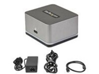 StarTech.com USB C Mini Dock for iPad Pro, Android Tablets &amp; Smartphones, USB-C Tablet/Phone Docking Station w/ 4K 30Hz HDMI, 27W Power Delivery Charging, 3-Port USB Hub, Gigabit Ethernet