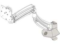 Chief KRA244S - Mounting component (desk clamp base)