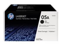 HP 05A - 2-pack - black