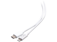 C2G 6ft (1.8m) USB-C Male to Lightning Male Sync and Charging Cable