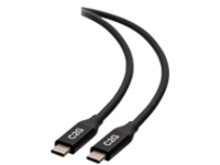 C2G 2.5ft (0.8m) USB-C Male to USB-C Male Cable (20V 5A)