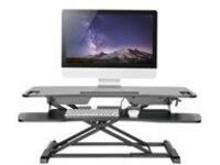 SIT-STAND DESK CONVERTER RISERKEYBOARD & MOUSE DECK
