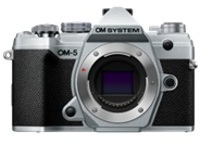 OM-5 BODY SILVER PRO COMPACTRUGGED DSLR BODY IP53 HIGH SPEED