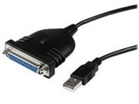 StarTech.com 6 ft / 2m USB to DB25 Parallel Printer Adapter Cable
