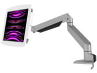 Compulocks iPad 10th-11th (A16) Gen Space Enclosure Articulating Arm Mount White