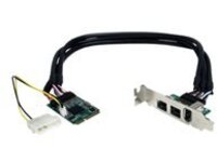 StarTech.com 3 Port 2b 1a 1394 Mini PCI Express FireWire Card Adapter