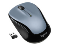 Logitech M325s Wireless Mouse, 2.4 GHz with USB Receiver, Light Silver