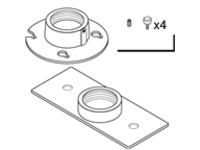 Shure A900-PM - Pole mount kit for ceiling array microphone