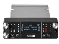 Shure ADX5D - Wireless audio receiver for wireless microphone transmitter, bodypack transmitter