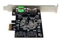 StarTech.com 2 Port PCI Express SATA 6 Gbps eSATA Controller Card