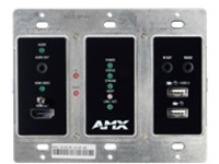 AMX N2600 DECODER WALL PLATEDECORA STYLE 4K60 4:4:4