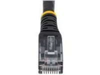 StarTech.com 50ft CAT6 Ethernet Cable, 10 Gigabit Molded RJ45 650MHz 100W PoE Patch Cord, CAT 6 10GbE UTP Network Cable with Strain Relief, Black, Fluke Tested/Wiring is UL Certified/TIA