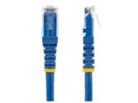 StarTech.com 7ft CAT6 Ethernet Cable, 10 Gigabit Molded RJ45 650MHz 100W PoE Patch Cord, CAT 6 10GbE UTP Network Cable with Strain Relief, Blue, Fluke Tested/Wiring is UL Certified/TIA