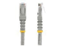 StarTech.com 35ft CAT6 Ethernet Cable, 10 Gigabit Molded RJ45 650MHz 100W PoE Patch Cord, CAT 6 10GbE UTP Network Cable with Strain Relief, Gray, Fluke Tested/Wiring is UL Certified/TIA